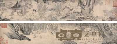 李公麟（款） 兰亭修禊图 卷 26.5×290cm
